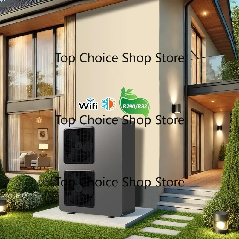20KW High Efficiency DC Frequency Conversion Air Energy Temperature Adjustment Unit Household