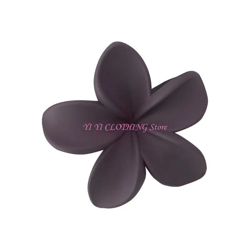 

N5KF Lovely Hair Claw for Girls Anti-Slip Hair Barrettes for Taking Photo Delicate Colorful Flower Design Hair Pins