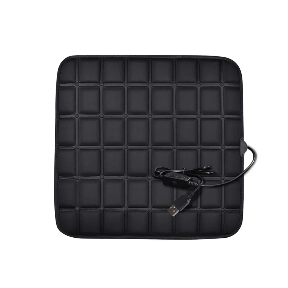 

Black Car Cushion Heating Easy To Use Quick Heating Comfortable And Adjustable Package Content Pad And Convenient