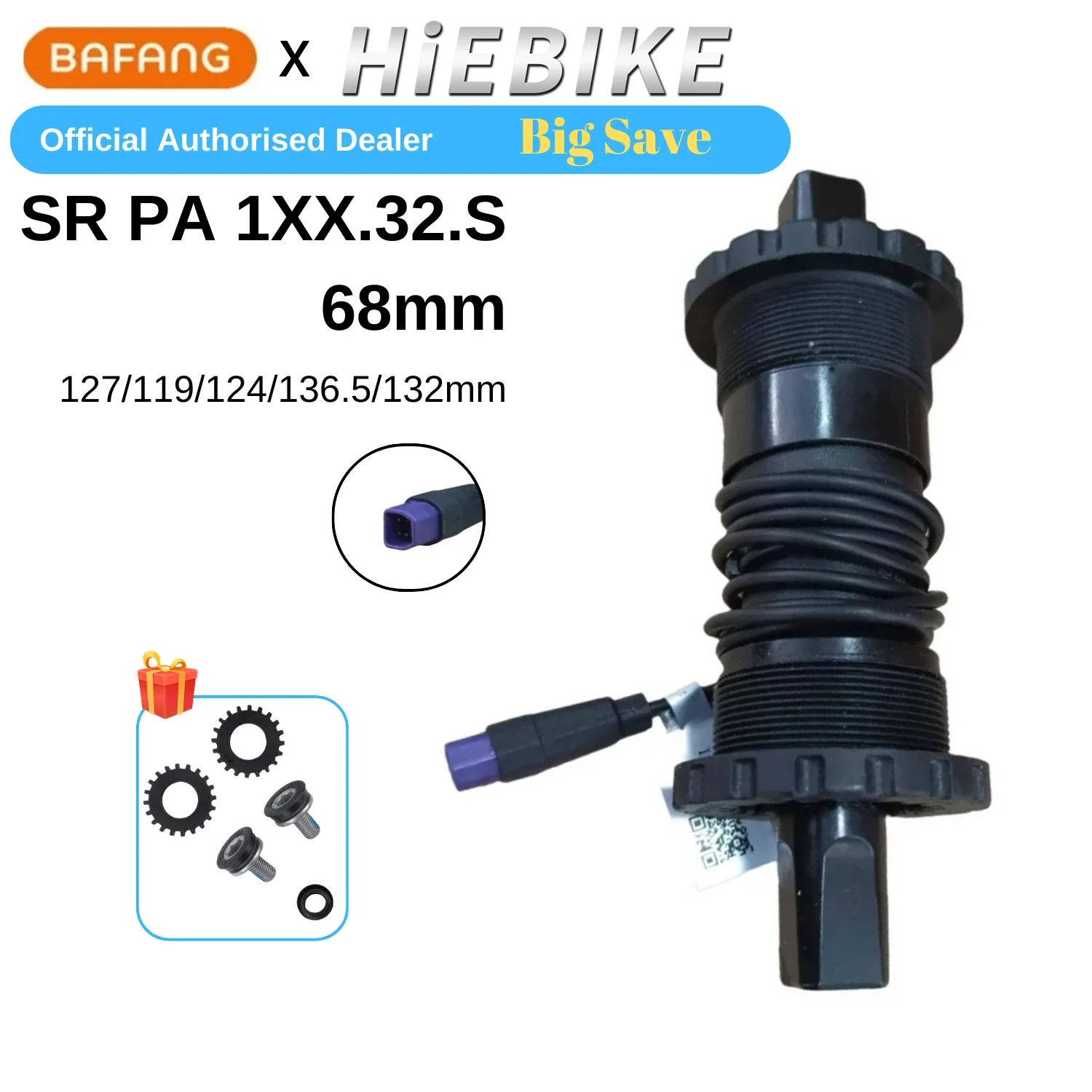 

Bafang Pedal Assist Sensor 68mm PAS SR PA121. 32S New 2.0 Assist Center Column Sensor Electric Bike Booster Cadence Sensor