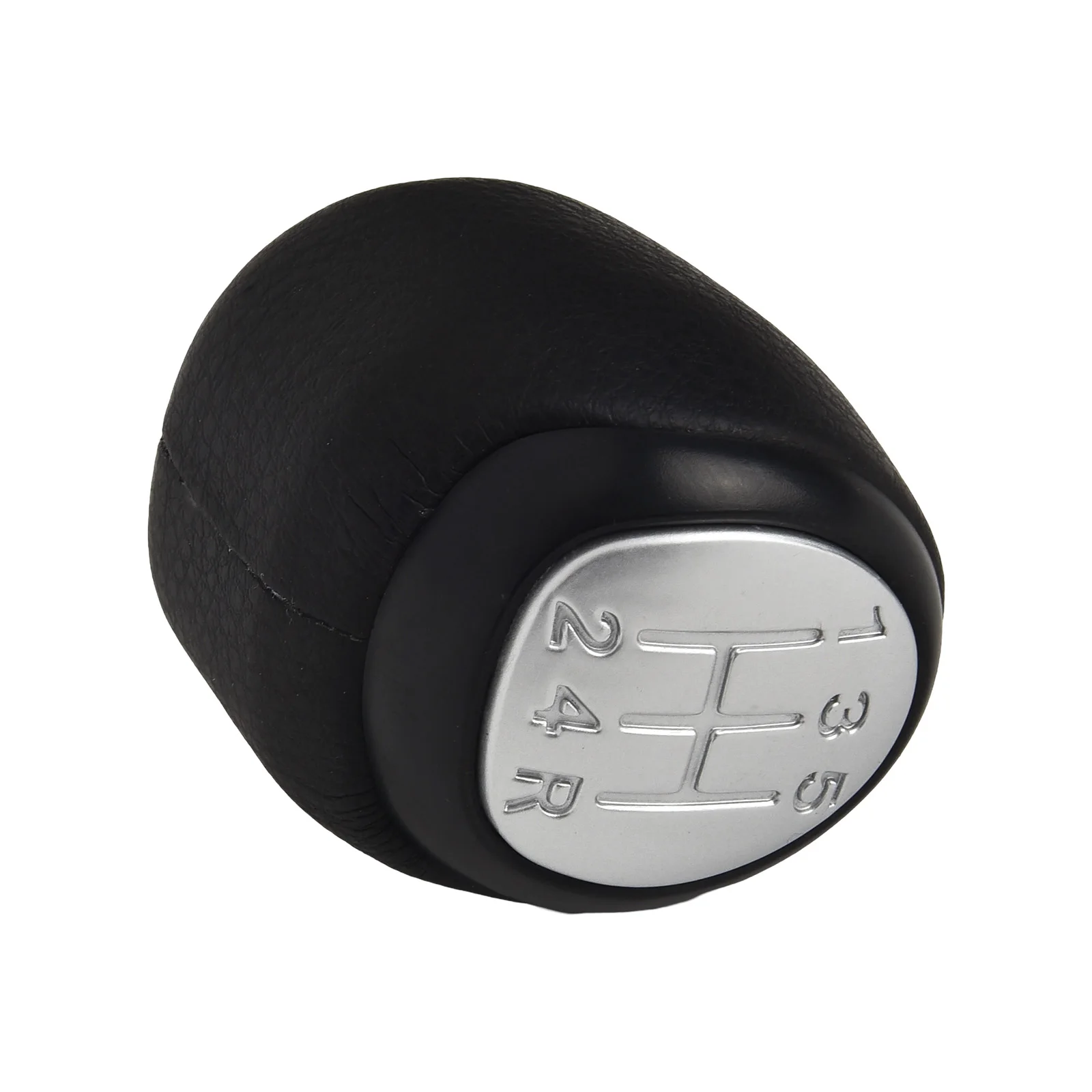 ل SAAB 93 2003 2012 5 سرعة والعتاد التحول المقبض ناقل الحركة اليدوي استبدال والعتاد رئيس صنع من ABS و بولي Leather الجلود