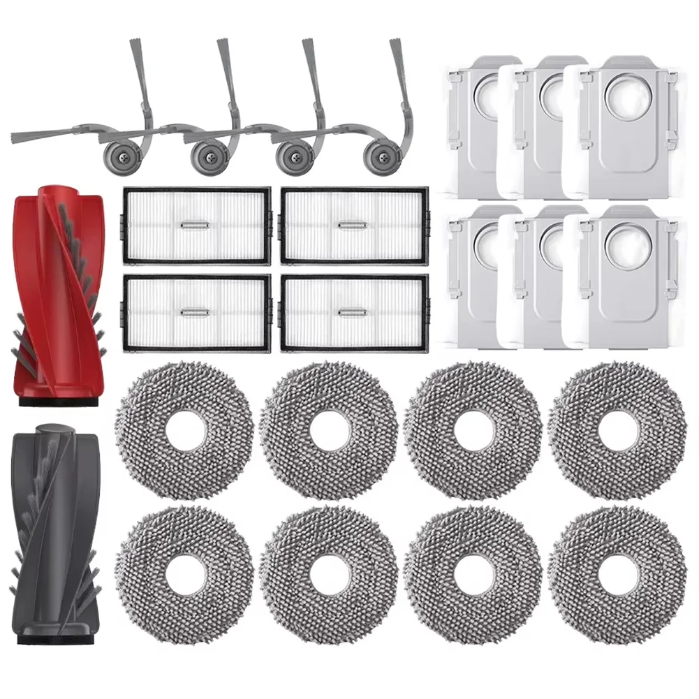 【Buy It Now】For Roborock Saros 10R/S9 Maxv Slim/G20S Ultra Accessories Main Brush Mop Filter Dust Bag Robot Vacuum Cleaner Parts