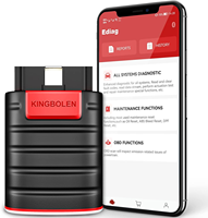 2025 KINGBOLEN Ediag OBD2 Scanner,ECU Coding, Bi-drectional, 15+ Reset All System Diagnostic Tool for iOS & Android PK Thinkdiag