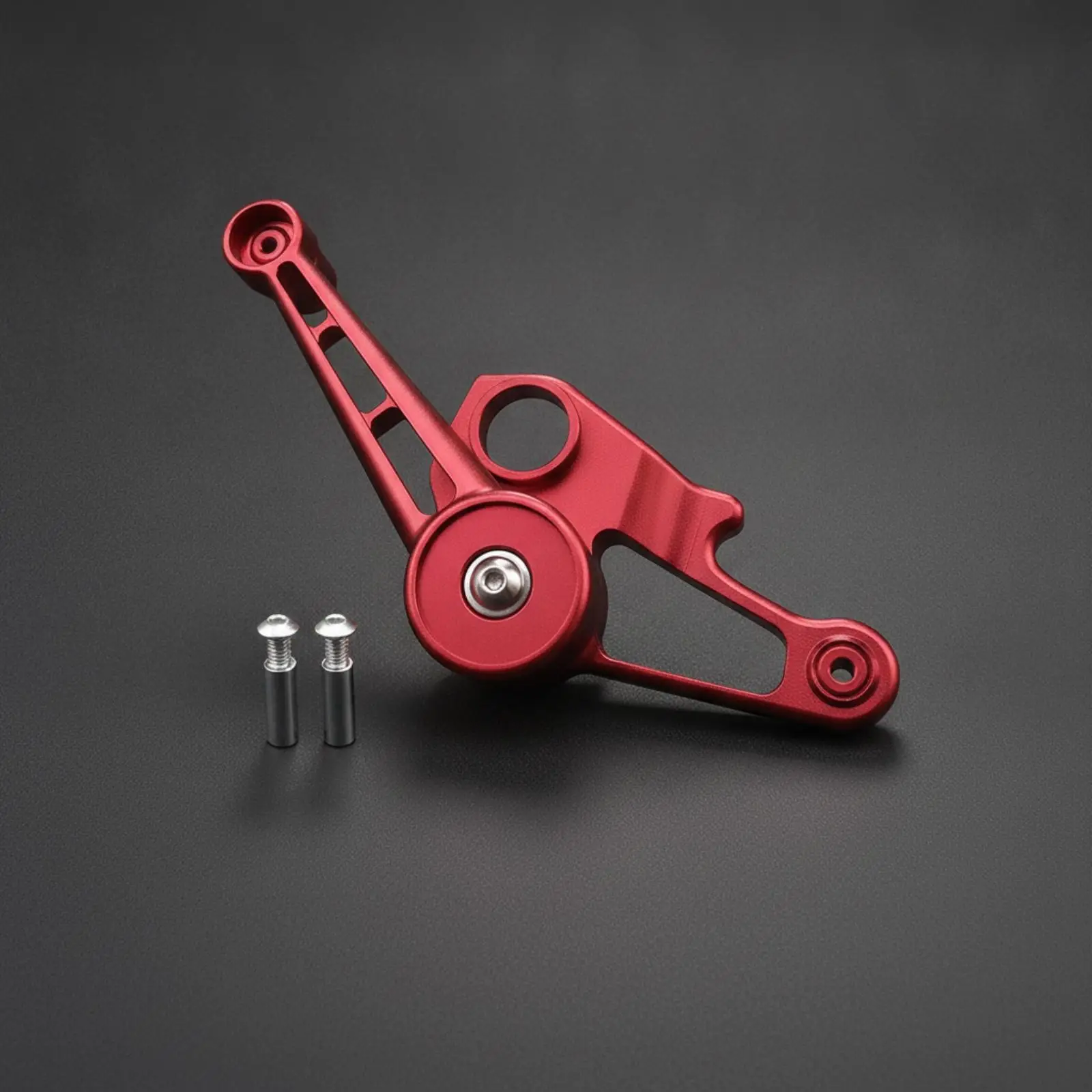 Bicycle Chain Tensioner Aluminum Alloy Mechanical Arm for Folding Cycle Internal 3 Speed Drivetrain Accessory