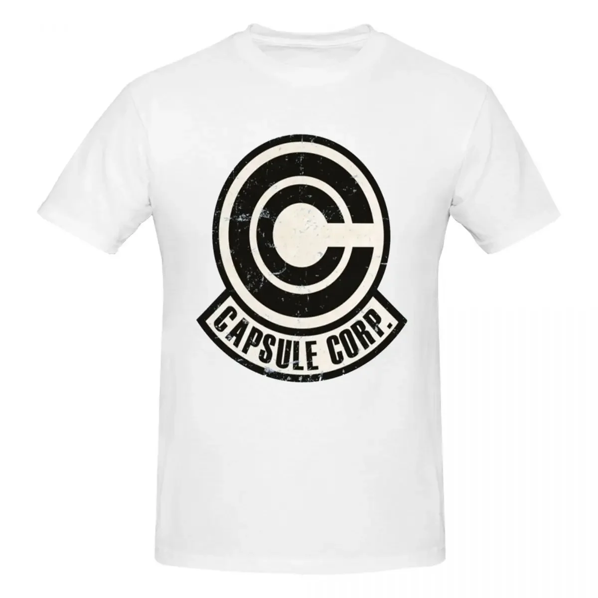 Capsule Corp Logo 100% Cotton T-shirt Men Funny T Shirts Men crew Neck Short Sleeve S-6XL