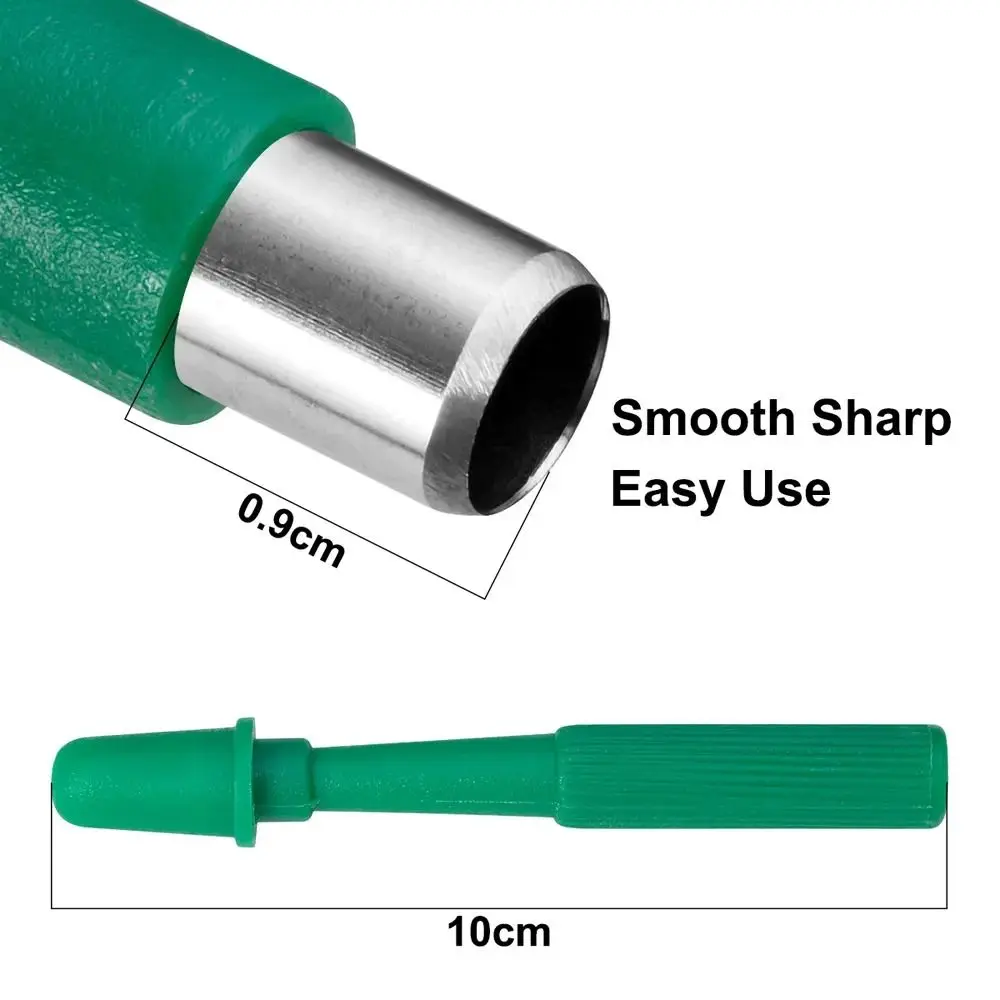 Stainless Steel Body Piercing Tool Ear Stud Acrylic Dermal Puncher Catheter Gauge Navel Stud Dermal Piercing Tool Jewelry Tool