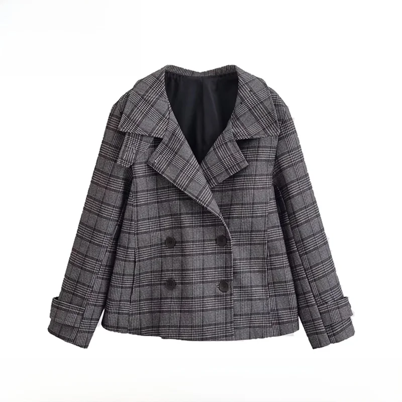 

Новое женское модное двубортное пальто EVEA, осенне-зимнее, повседневное, свободного кроя, из полиэфирного волокна, с длинными рукавами