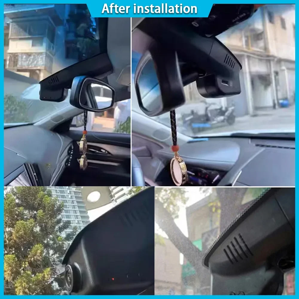 ZJCGO مسجل فيديو 4K UHD التوصيل والتشغيل DVR داش كام كاميرا لكاديلاك XTS ATS V ATS-V 2012 2013 2014 2015 2016 2017 2018