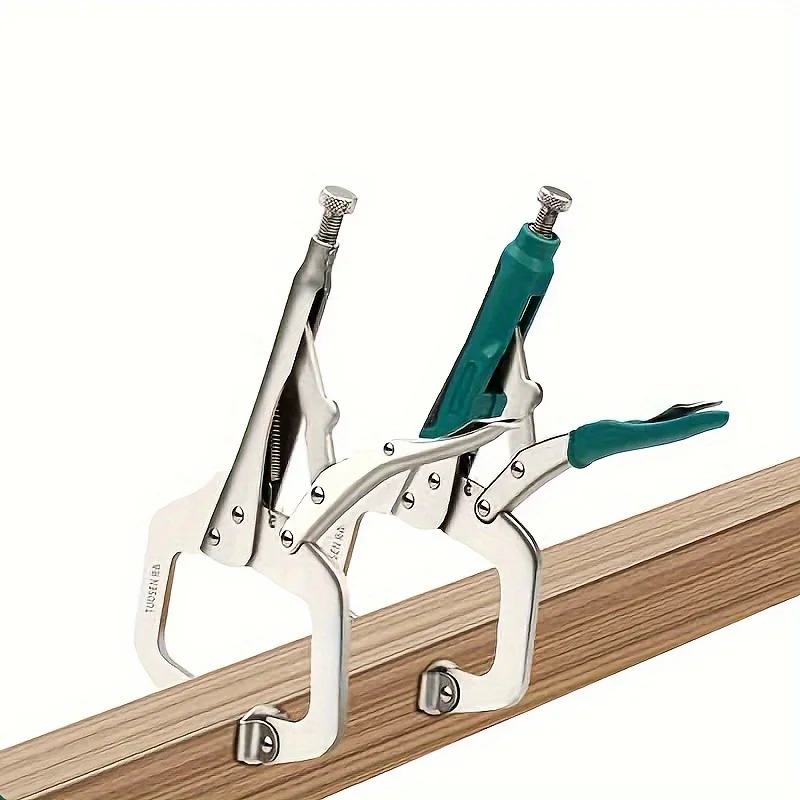 Hand Tools Hardware Tools C-type Pliers Heavy Duty Clip-on Pliers Welding Fixed Strong Pliers