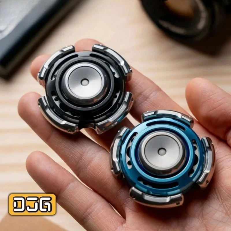 

Металлический спиннер DJGEDC WHISPER SPIN с 4 лопастями и виброметром для снятия стресса и декомпрессии