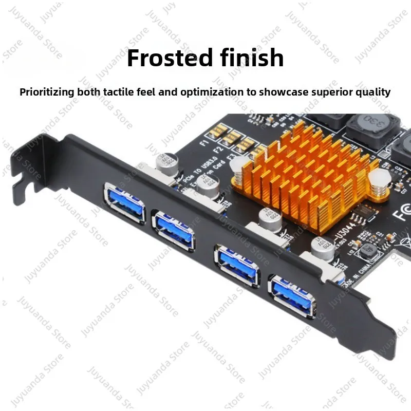 PCI-E To Usb3.0 Expansion Card Four-port High-speed Desktop USB3.0 Expansion Card 4-port Rear NEC