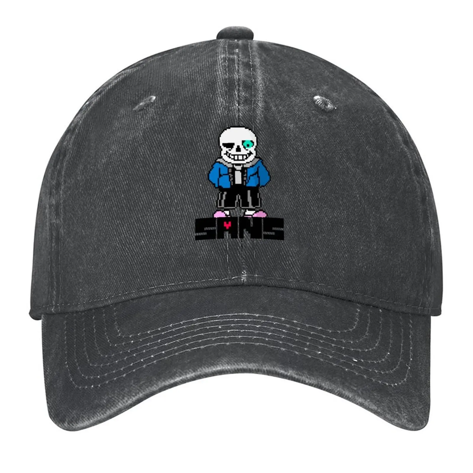 

Skeleton Sans art Baseball Cap Sunhat Custom Cap Sun Hat For Children Hat Beach Men's Hats Women's