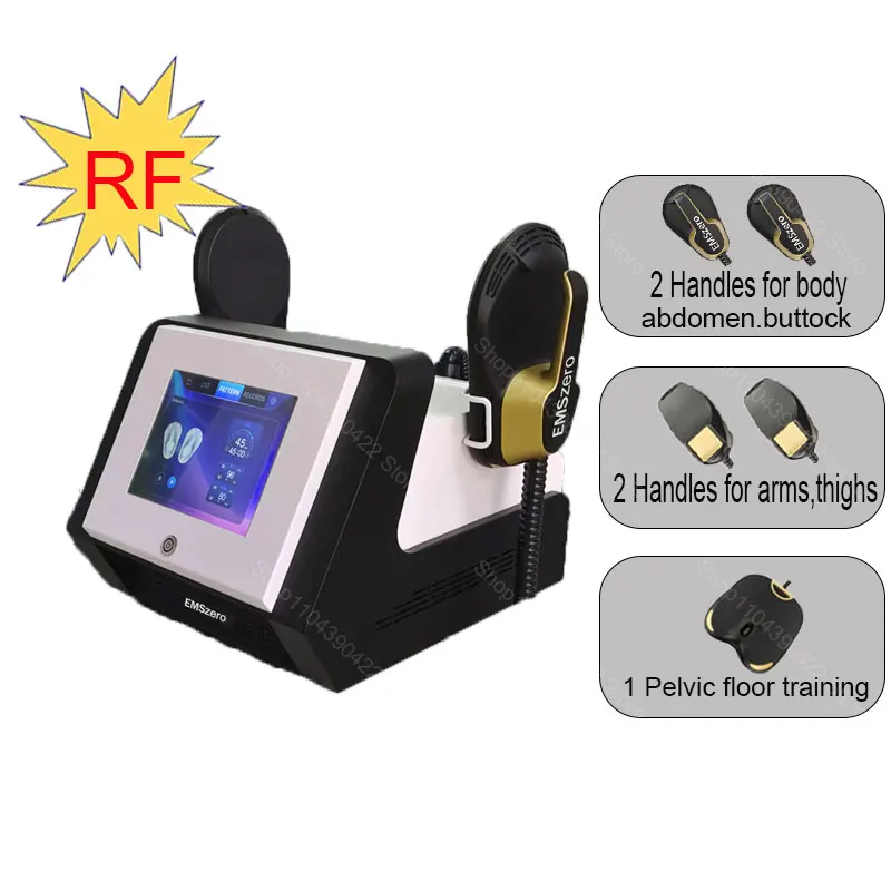 

High energy EMS body fat burning machine 6500W EMSZERO body shaping machine 200Hz RF technology muscle exercise machine