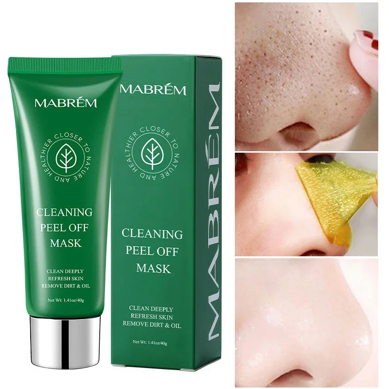 Remove Blackhead Mask Tear Pull Oil Control Shrink Pore Deep Cleaning Face Masks Improve Rough Skin Acne Remove Moisturiz Cream