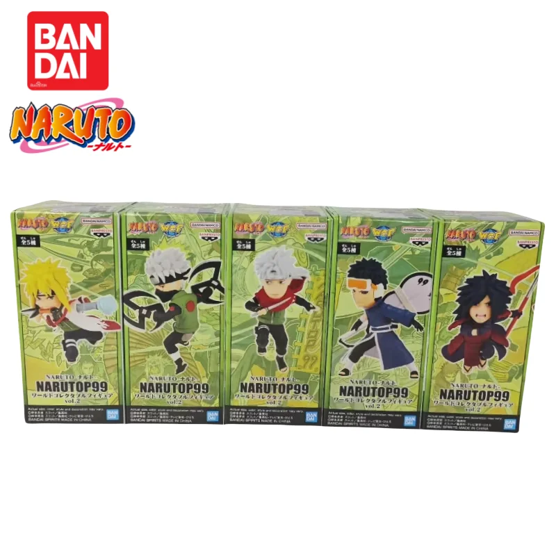 

In Stock Original Bandai Banpresto Naruto Wcf Action Figure Model Figurine Anime Characters Ornaments Holiday Gifts 100% Genuine