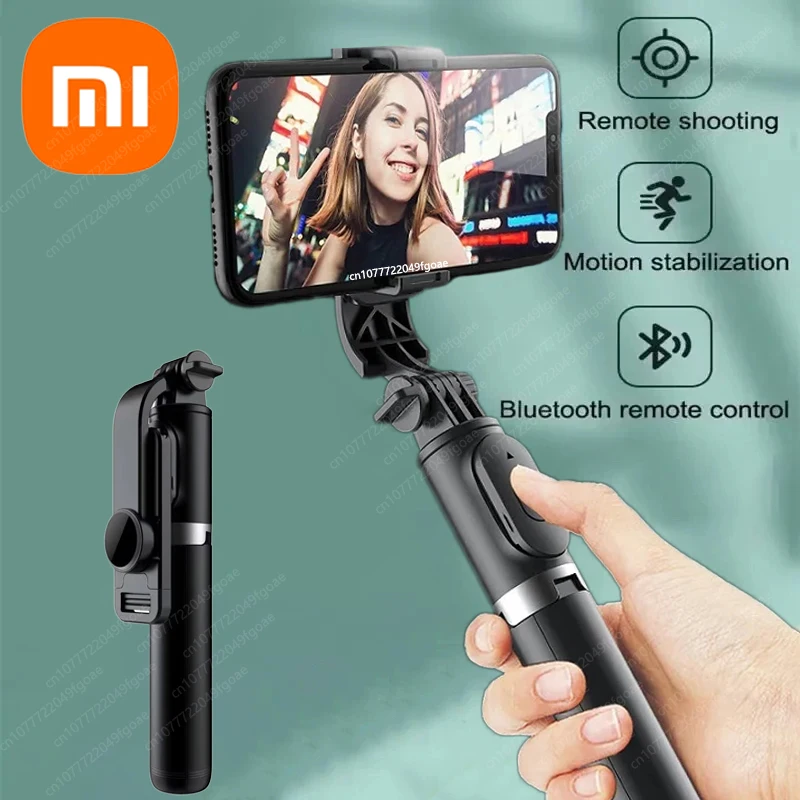 Xiaomi Selfie Stick 1045mm With Wireless Bluetooth LED Fill Light Extended Tripod With Remote Shutter For Android ios Cellphone