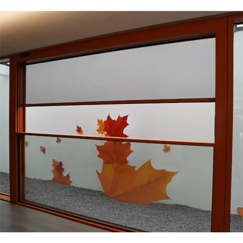 Intelligent lift sliding window is the most popular modern minimalist style intelligent hot break aluminum lift window
