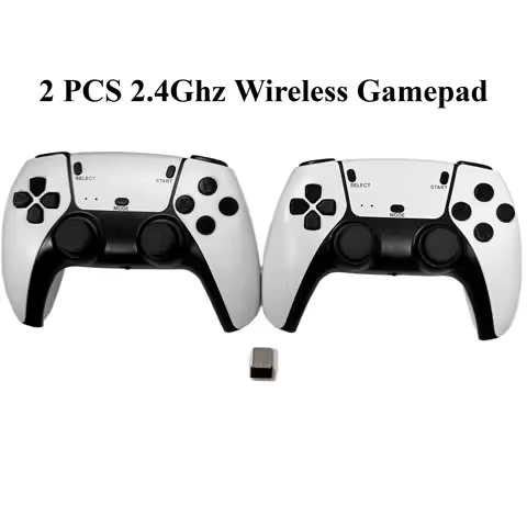 P5 Ergonomic 2PCS 2.4G No Lag Wireless Gamepads, USB Receiver Included for PC/Android TV/Game/PC Box, Plug &amp; Play