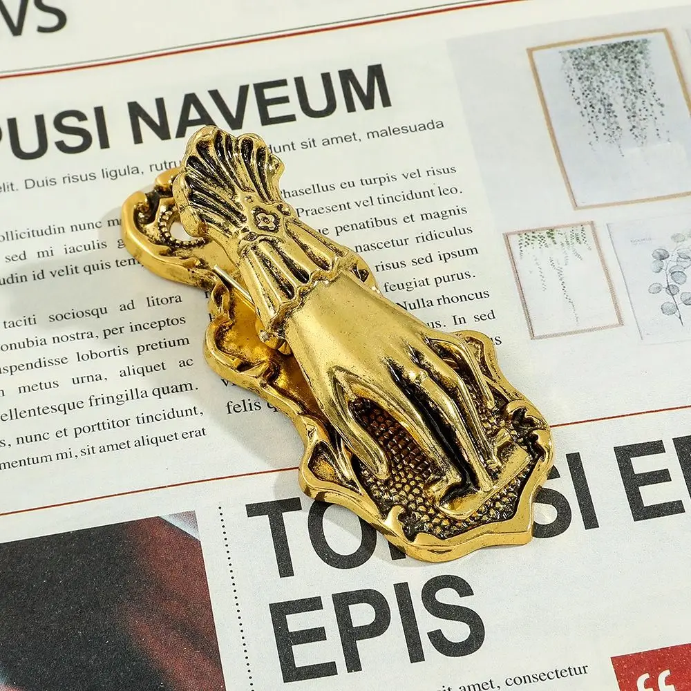 الإبداعية اليد على شكل ورقة كليب DIY سكرابوكينغ المعادن حساب اليد كليب مقاطع الزخرفية مكتب المدرسة