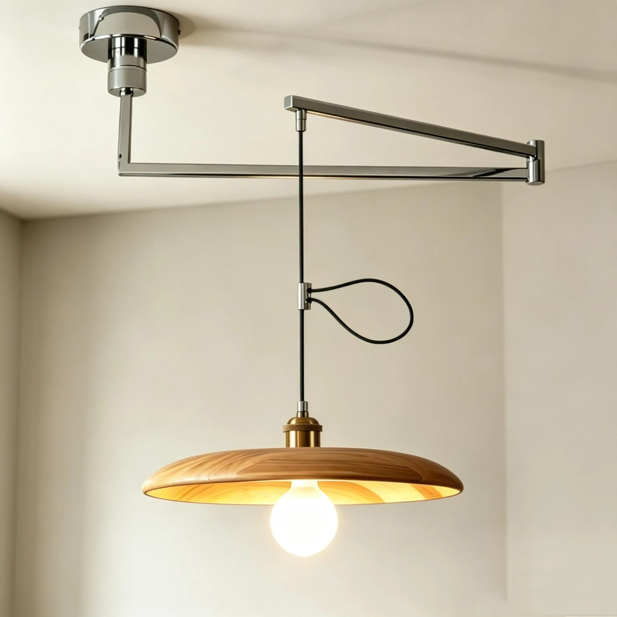 Modern Rocker Arm Telescopic Ceiling lamp Portable Restaurant Lights Nordic Living Room Kitchen Bedroom Stair Ceiling chandelier