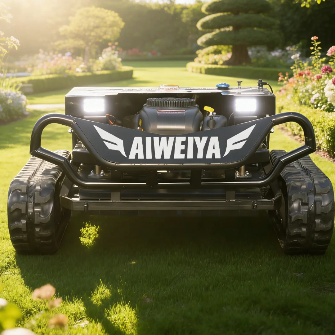 

Customized multifunctional cordless remote control lawn mower suitable for trimming and weeding in agriculture and forestry