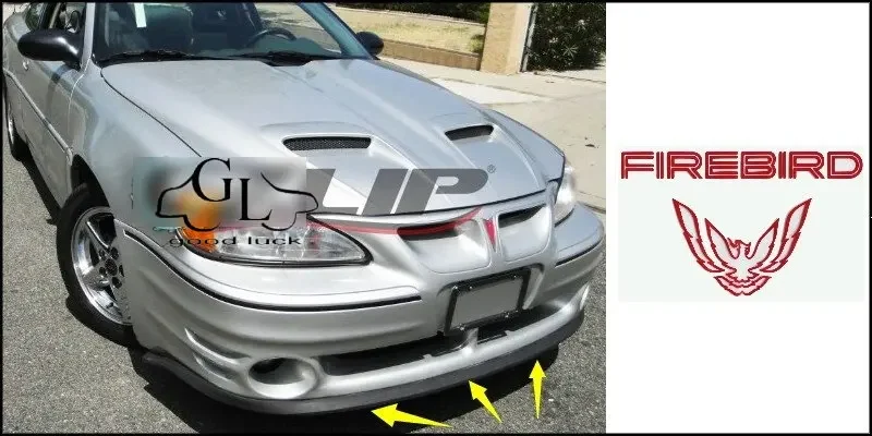 Bumper Lip Deflector Lips For Pontiac Sunfire 1995~2005 Front Spoiler Skirt For TopGear Fans Car View Tuning / Body Kit / Strip