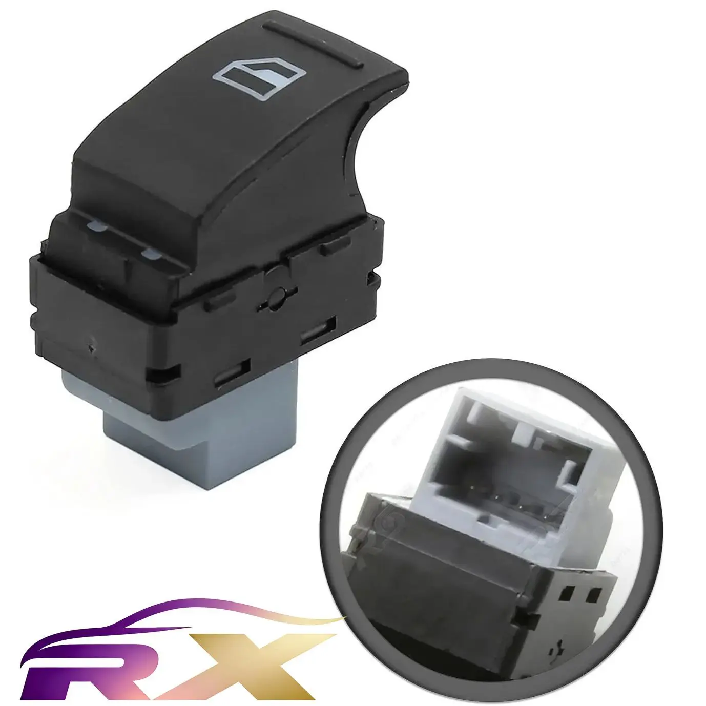 

НОВЫЙ 7E0959855 Кнопка переключения управления одним окном со стороны пассажира, 4-контактный, совместимая с Transporter T5, Transporter T6