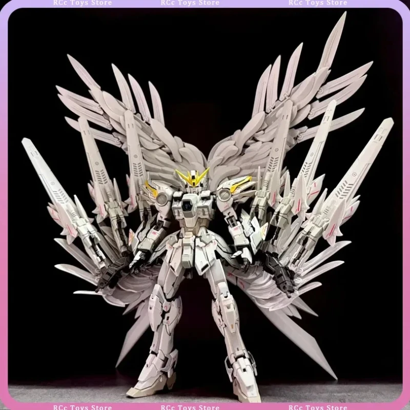 

In Stock Daban 8827 Wing Zero Snow White In Stock Mg 1/100 Xxxg-00ysw Assembly Model Kit Toy Alloy Skeleton Robot Plastic Gifts