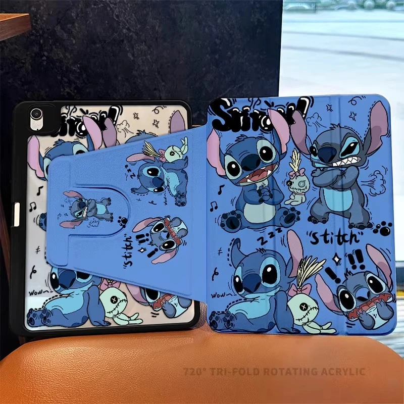

Stitch For iPad Case Funda ipad Air4 5 10.9in Pro 4 5 6 12.9in M4 Protective case Ipad 8 9 10 10.2in M2 M3 A16 11in Tablet Cover