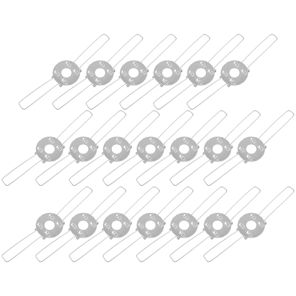 

30 Pcs Lampshade Spring Clips for Table Lamps Chandeliers Ceiling Lights Durable Easy Install Lighting Accessories