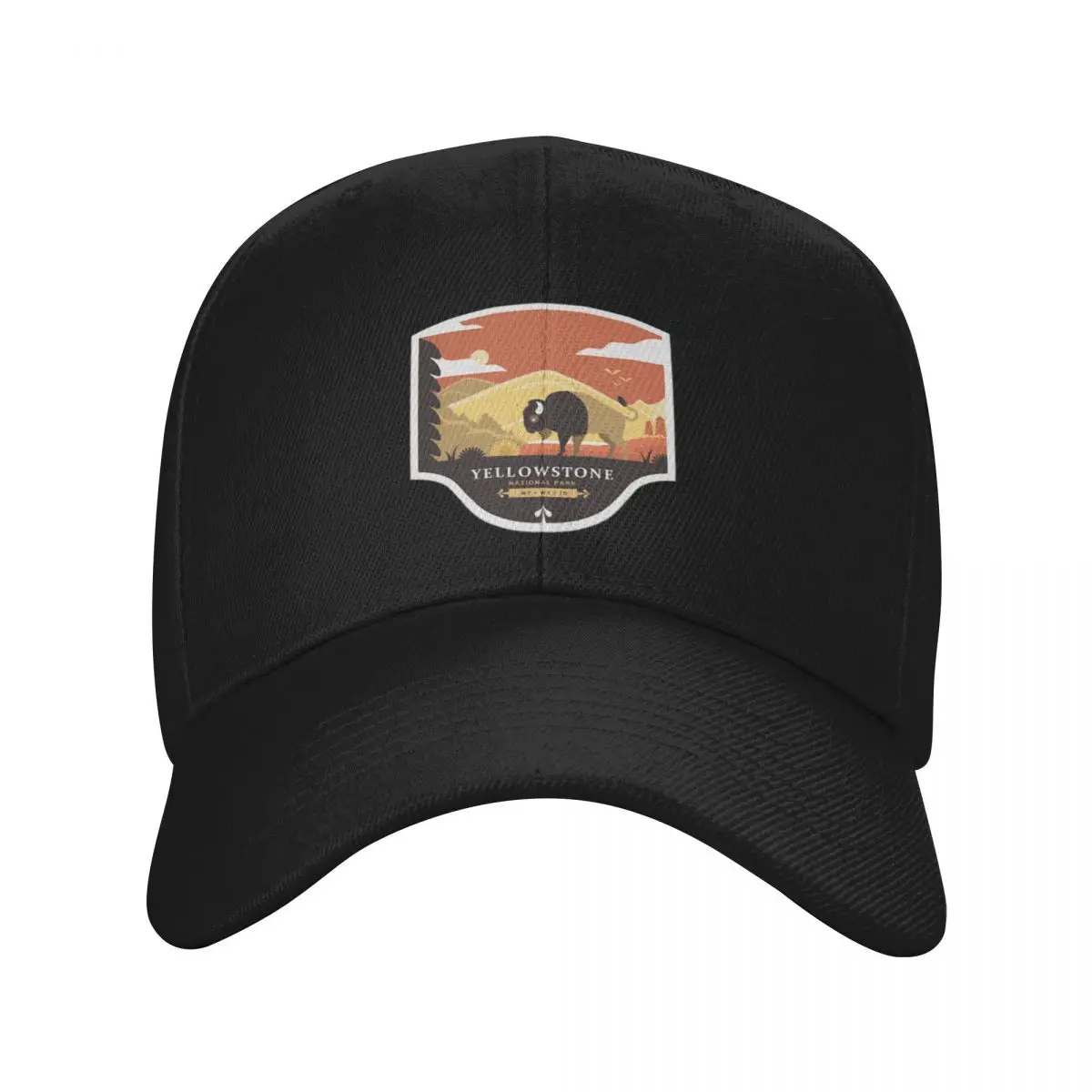 Fashion Yellowstone National Park baseball cap Fishing Summer Woman Cap