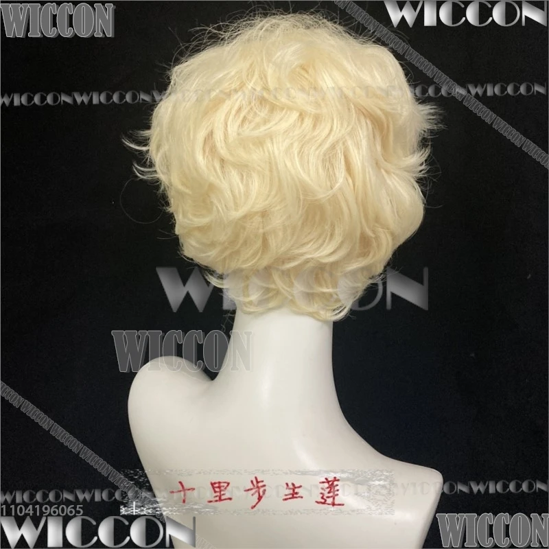 Luka Anime Alien Stage R5 Ruler of My Heart Luca Cosplay Costume Cur Blonde Wig Lashes Holloween Christmas Man Women Customized