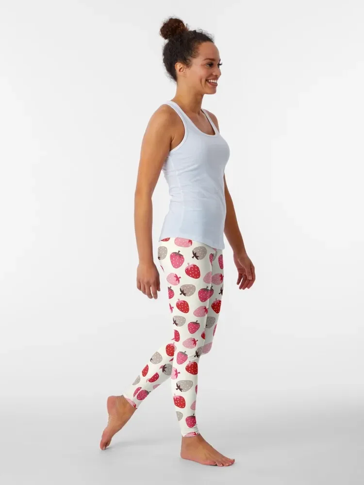 Strawberry Fields Leggings sporty woman gym Fitness woman Legging sport Womens Leggings