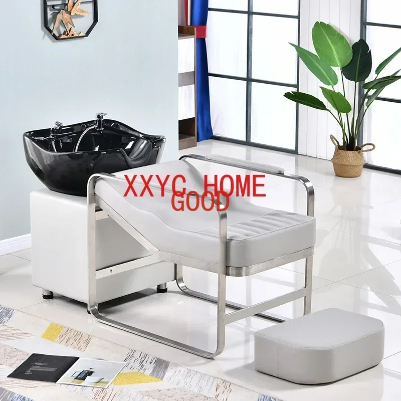 Washing Sink Minimalistic Water Circulation Shampoo Therapy Behandelstoel Furniture MQ50SC