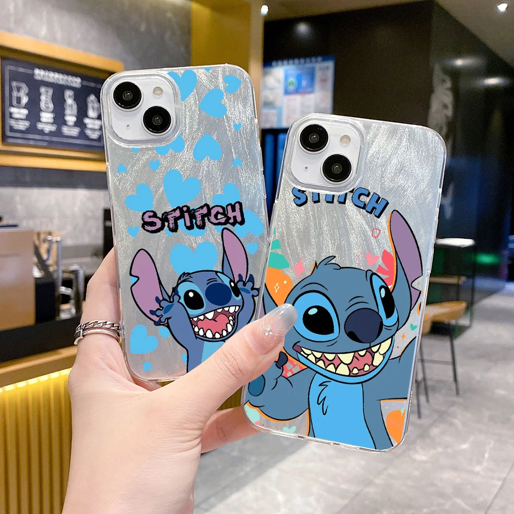 Cartoon Cute S-Stitch Phone Case FOR OPPO A60 A58 A54 A53 A52 A38 A35 A33 A31 A17 A16 A15 A12 E K S 5G