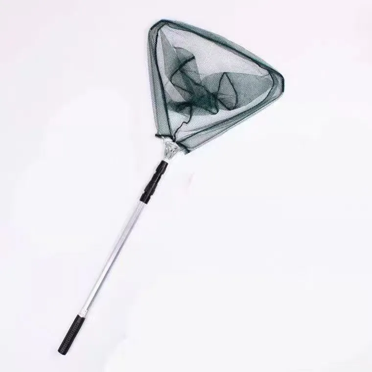 Ultra-light Aluminum Alloy Electric Automatic Telescopic Fishing Net Foldable Hand Tool