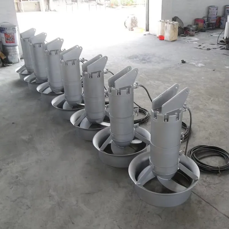 3 kW Tauchmischer, Hochgeschwindigkeits-Festflüssigkeitsmischer, Abwasserbehandlungsanlage