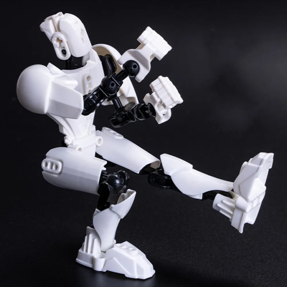 Multi-Joint Verplaatsbare Model Beweegbare Robot Model Pop 3d Geprint Mannequin 3d Print Nieuwigheid Shapeshift Robot