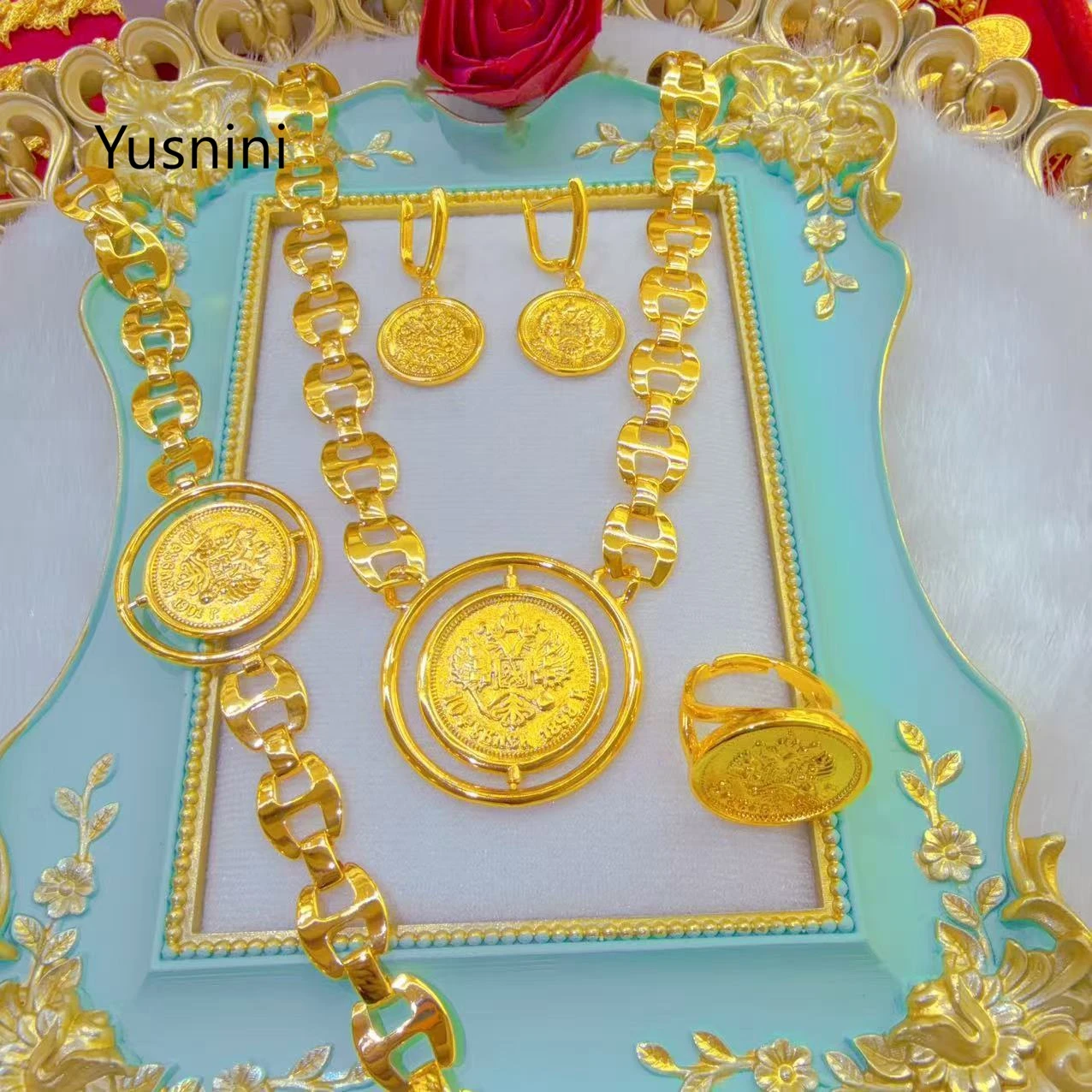 nuevo-conjunto-de-joyeria-de-dubai-de-alta-gama-chapado-en-oro-de-24k-collar-aretes-anillos-y-pulsera-delicado-para-compromiso-o-fiesta-para-enamorados