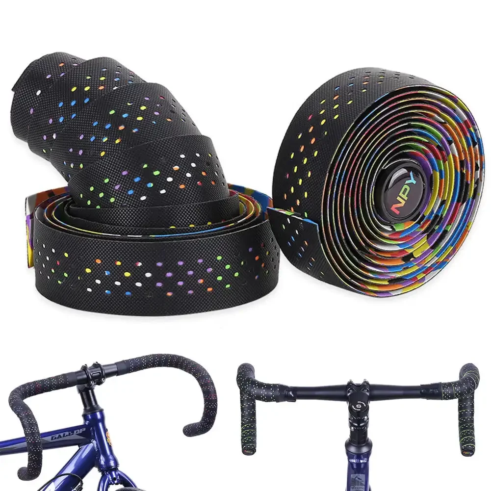 Racefiets Stuur Tape Comfortabele Racefiets Drop Bar Tape Zacht Pu + Eva Materiaal Fiets Tape Antislip Fietsaccessoires