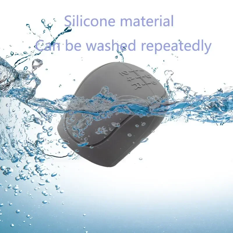 Car Silicone Gear Cover Non-slip And Wear-resistant Ford Gear Cover Gear Lever Cover Car Gear Cover image 3