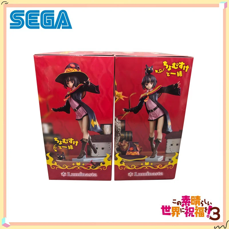 In Stock 100% Original SEGA God's Blessing On This Wonderful World Megumin Action Figure Model Doll Brand New Boexd Garage Toys