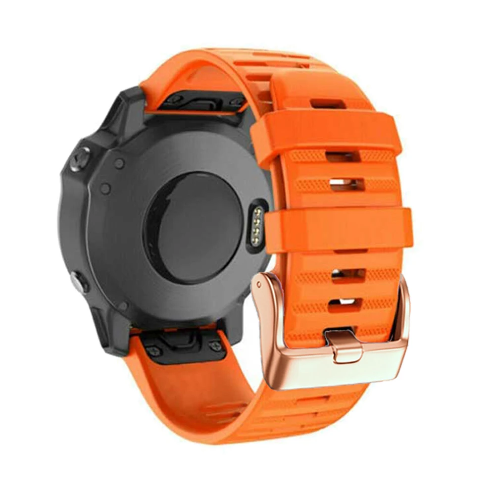 26/20/22Mm Silicon Phát Hành Nhanh Dây Đeo Đồng Hồ Cho Garmin Fenix 5 5s 6 6S pro 935 3 HR MK1 Dây Easyfit Cổ Tay Dây Đeo Đồng Hồ