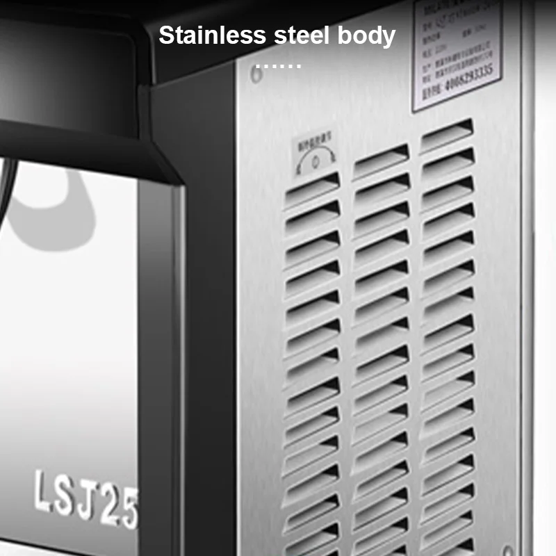 25L اسطوانة مستديرة آلة المشروبات سعة كبيرة التجارية الخدمة الذاتية آلة المشروبات الباردة اثارة آلة عصير حليب الصويا