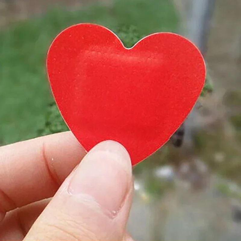 /Kuz/Pad Hydrocolloid Dressing Heart Shaped Bandage Heart-shaped Self-adhesive Wound Patches First Aid Gauze 10Pcs
