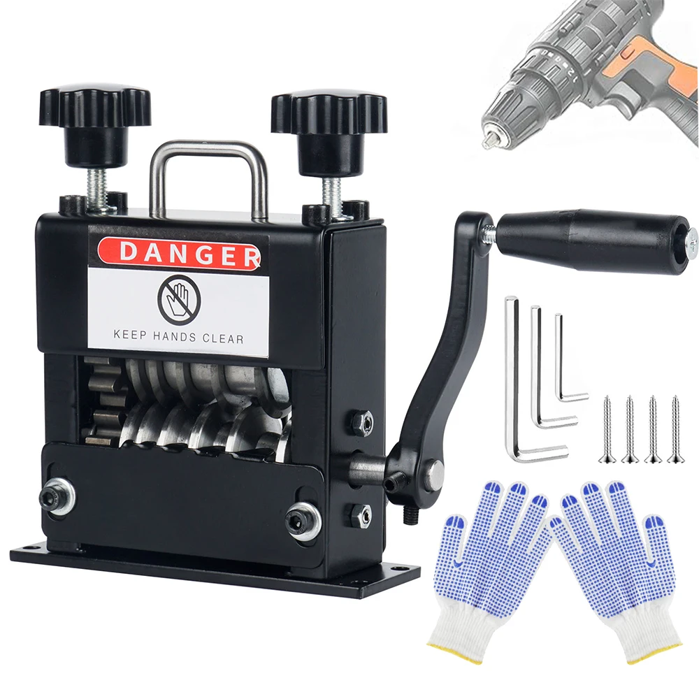 Machine à dénuder les fils manuelle à double entraînement pour fils de 3 à 17 mm, outil de dénudage pour câbles en cuivre et fils restants