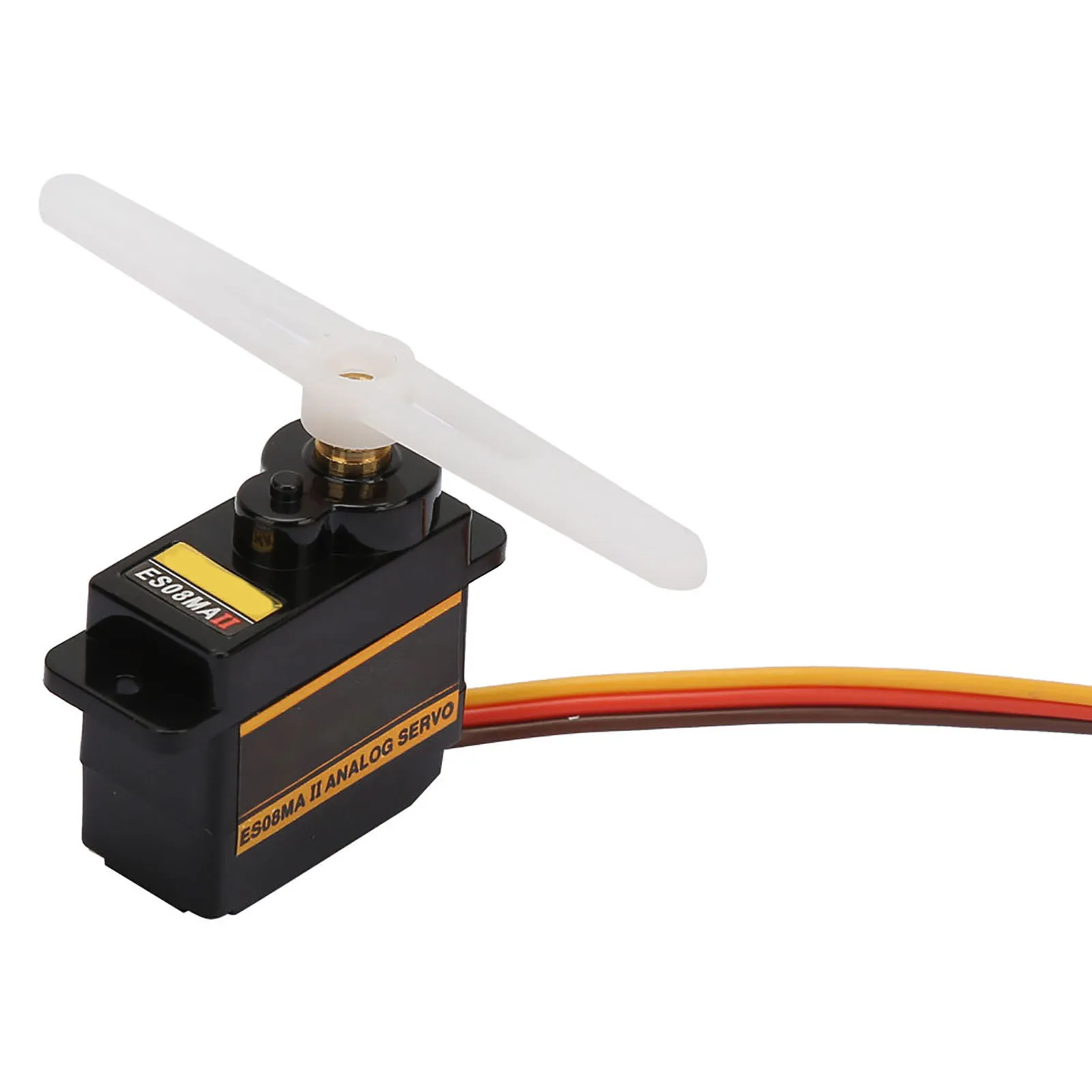 Hochgeschwindigkeits-Servo, analoges Getriebe, Metallgetriebe-Servo-Set für EMAX ES08MA II, 12 g/1,8 kg/10 Sekunden Hochgeschwindigkeits-Servo, analoges Getriebe