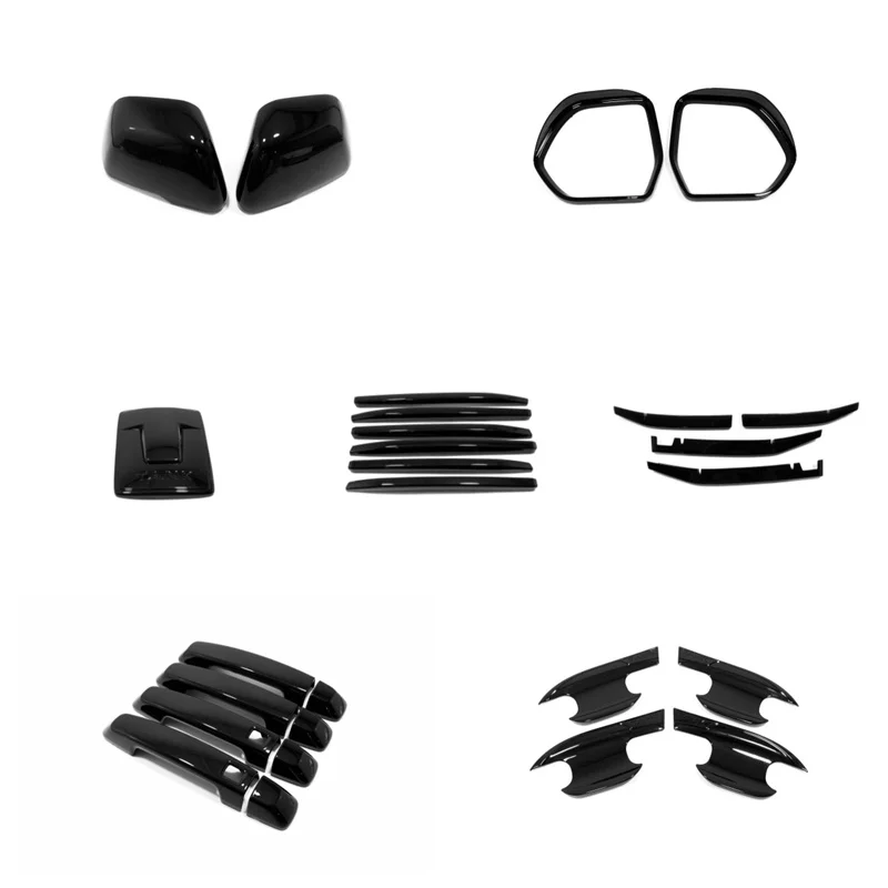 For GWM Tank 700 2024 2025 Exterior Accessories Grille Grill Mesh Stripes Car Logo Frame Front Bottom Bumper Plate
