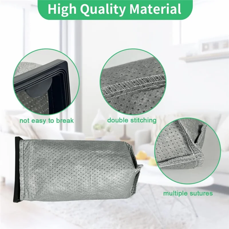 6 упаковок тканевых фильтр-мешков, замена для Hoover Porta Power Swingette S1015 S1029 CH30000, канистра, пылесос, аксессуары83x