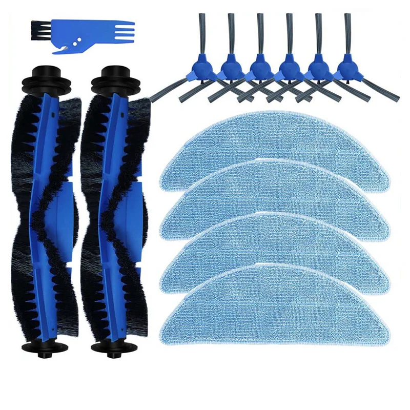 Pièces de rechange A24P, accessoires pour aspirateur Robot Cecotec Conga 2290 Ultra, brosse principale, brosse latérale, tissu de vadrouille